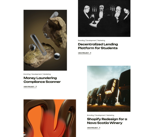 Development showcase